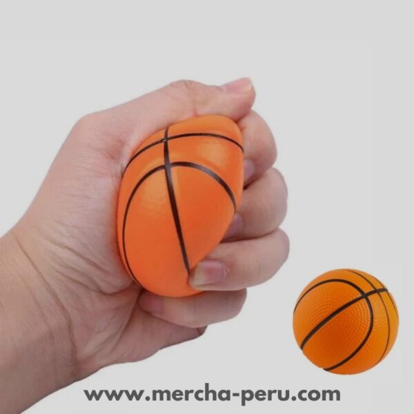 antiestres en forma de pelota de basket