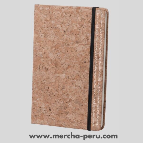 Libreta ecológica cion tapa hecha de corcho