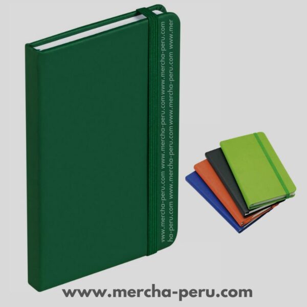 Libreta ecológica con tapa de poliuretano