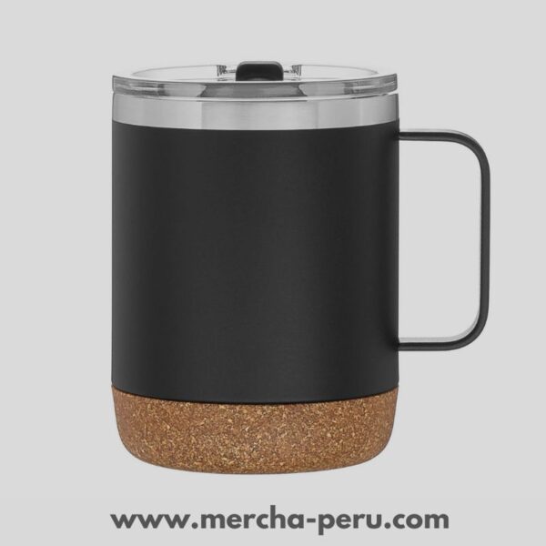 Mug Acero con corcho de 350ml