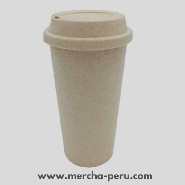 Mug de paja de trigo de 450ml