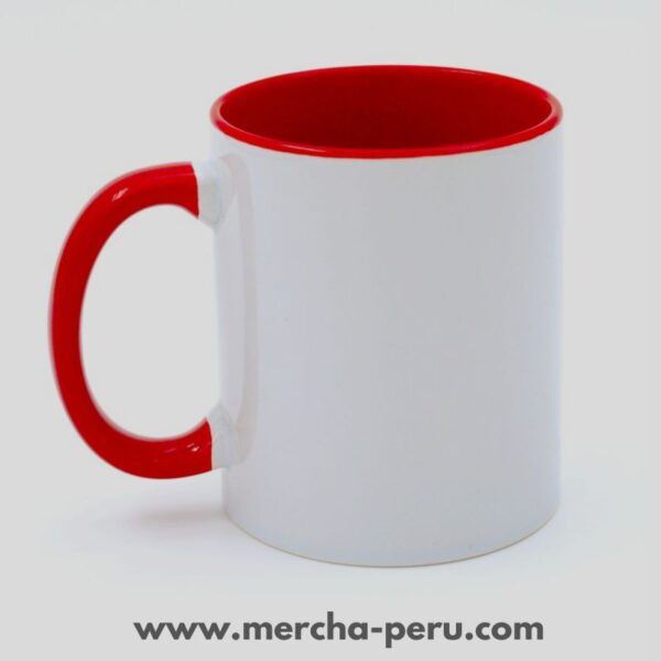 Taza Interior y asa de color de 11 onz